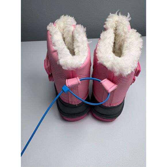 Cat & Jack Girls' Denver Winter Waterproof Boots, Pink size 5 NWOT - Picture 2 of 6